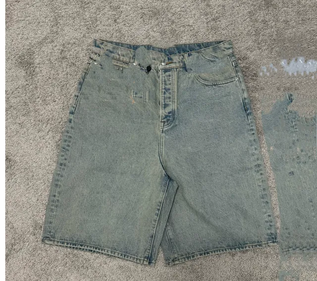 Levi's 501 Shorts Washed Denim
