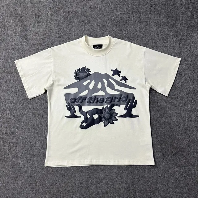 Broken Planet Graphic Tee Desert Volcano Print