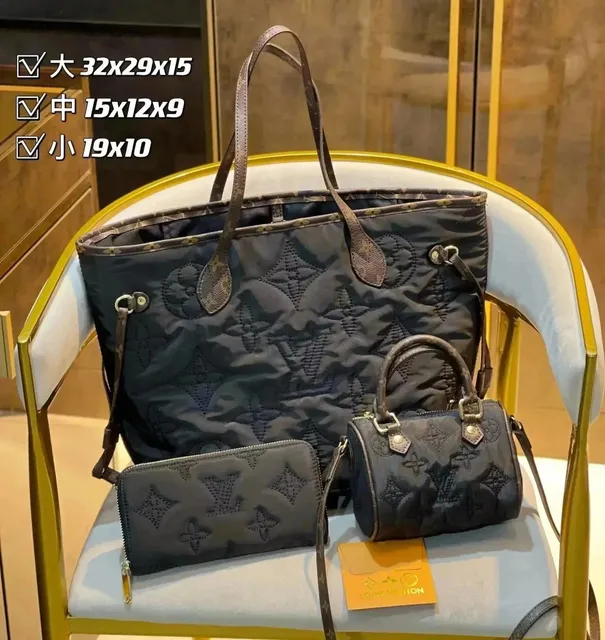 Louis Vuitton Neverfull Monogram Quilted