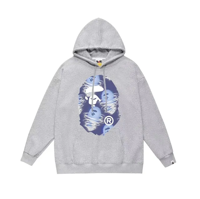 BAPE Shark Hoodie Ghost Ape Head Print