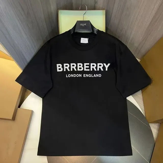 Burberry Logo T-Shirt BRRBERRY London England Print