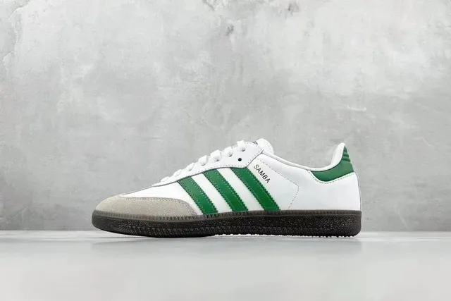 Adidas Samba White Green