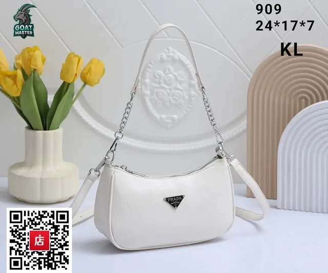 Prada Hobo Bag Smooth Leather