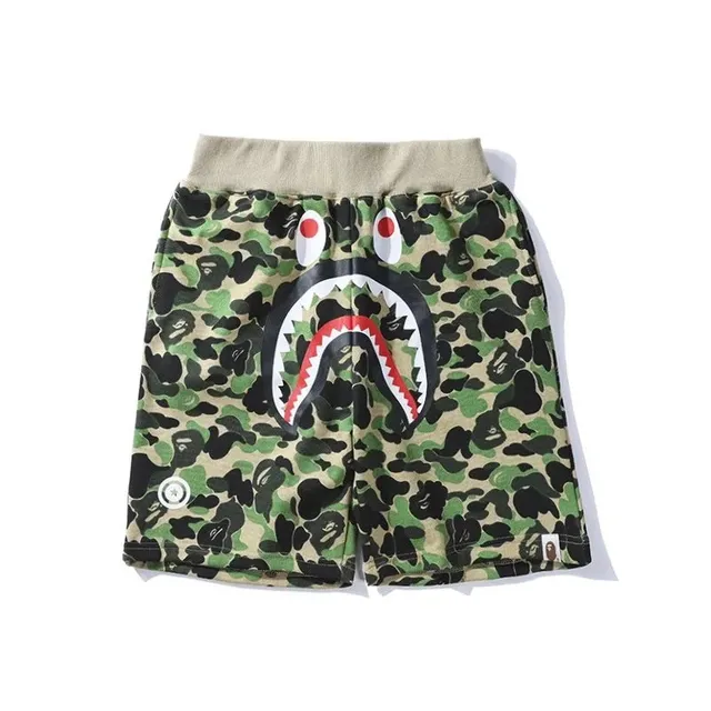BAPE Shark Shorts Camouflage
