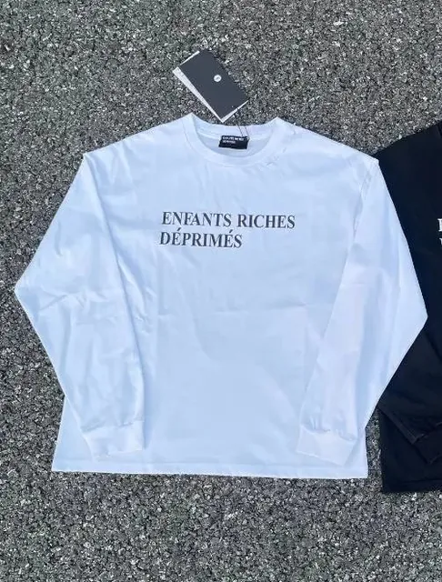 Long Sleeve Tee Enfants Riches Déprimés Print