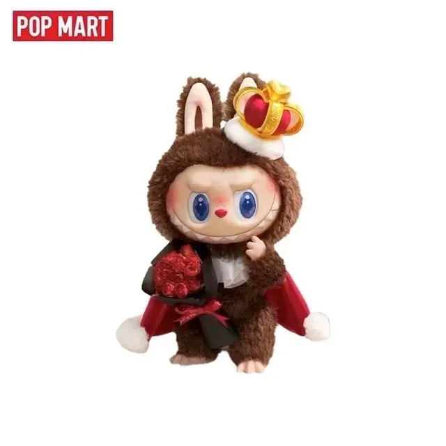 Pop Mart Labubu Plush King Crown with Roses