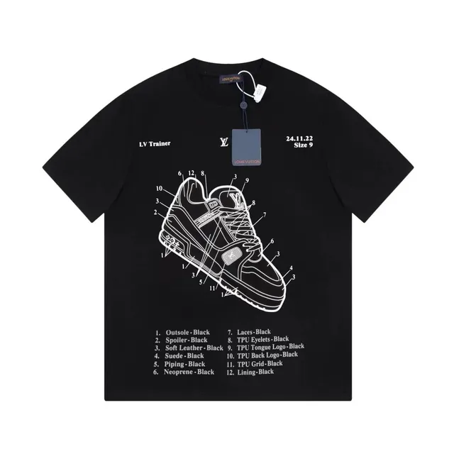 Louis Vuitton LV Trainer Sneaker Blueprint