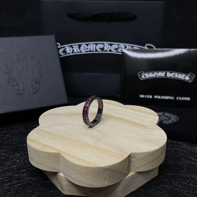 Chrome Hearts Ring Pave Pink Sapphire