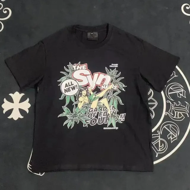 Chrome Hearts Graphic T-Shirt Garden of Eden Print
