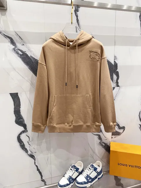 Louis Vuitton Hooded Sweatshirt Monogram Embroidered