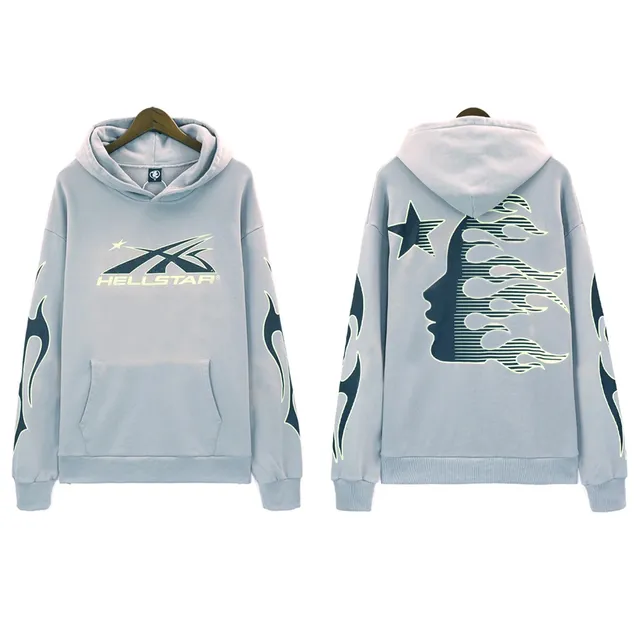 Hellstar Hoodie Flame Print