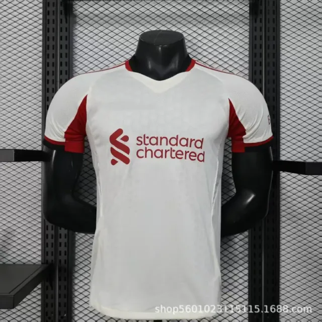 Nike Liverpool FC Away Jersey Standard Chartered Sponsor