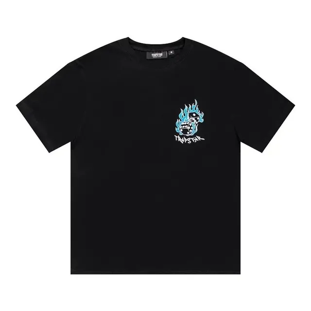 Trapstar T-Shirt Flame Dice Graphic