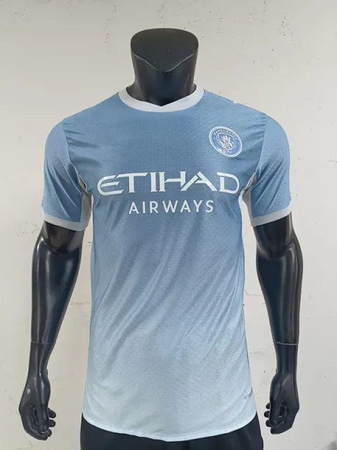 Nike Manchester City Home Jersey Etihad Airways Sponsor