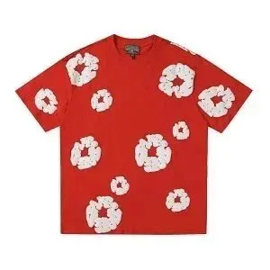 Balenciaga Scrunched Flower T-Shirt Floral Print