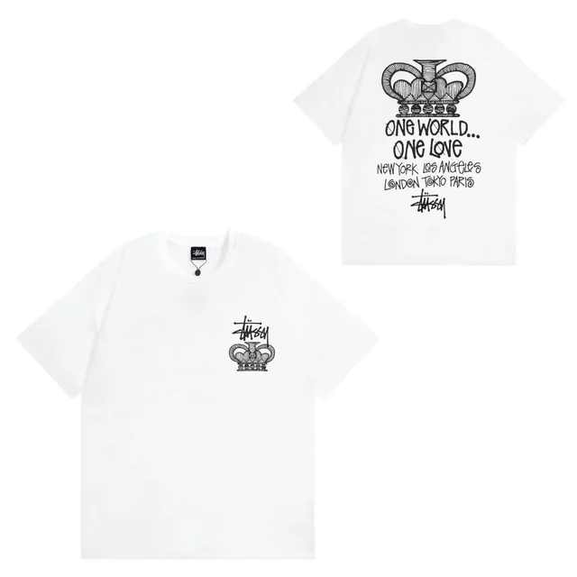 Stüssy Crown Tee One World One Love