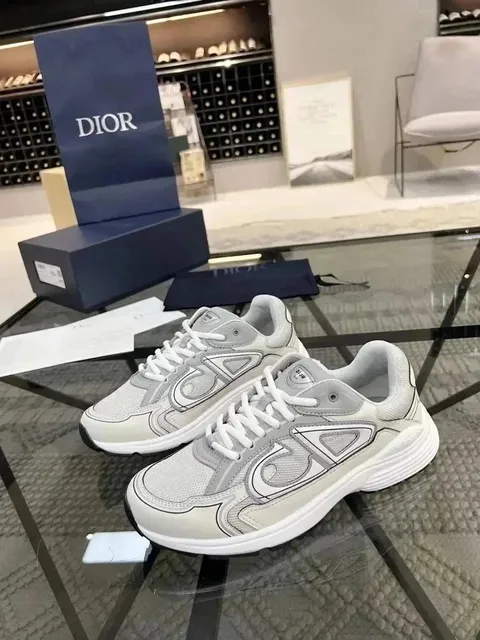 Dior B23 Low Monogram Mesh