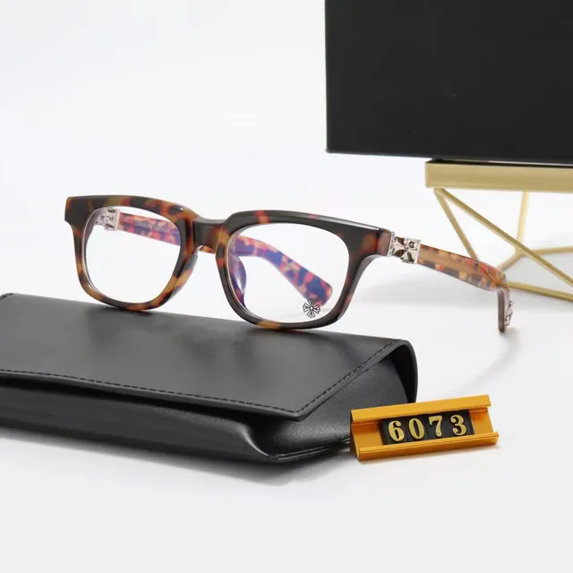 Chrome Hearts Optical Glasses Tortoiseshell with Cross Accents