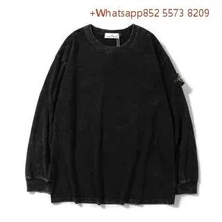 Long-Sleeve Tee Washed Black