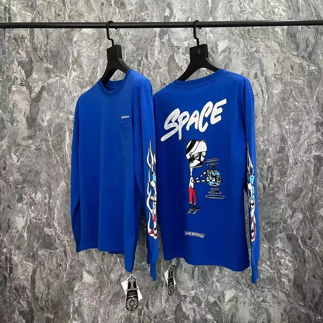 Chrome Hearts Long Sleeve Tee Space Graphic
