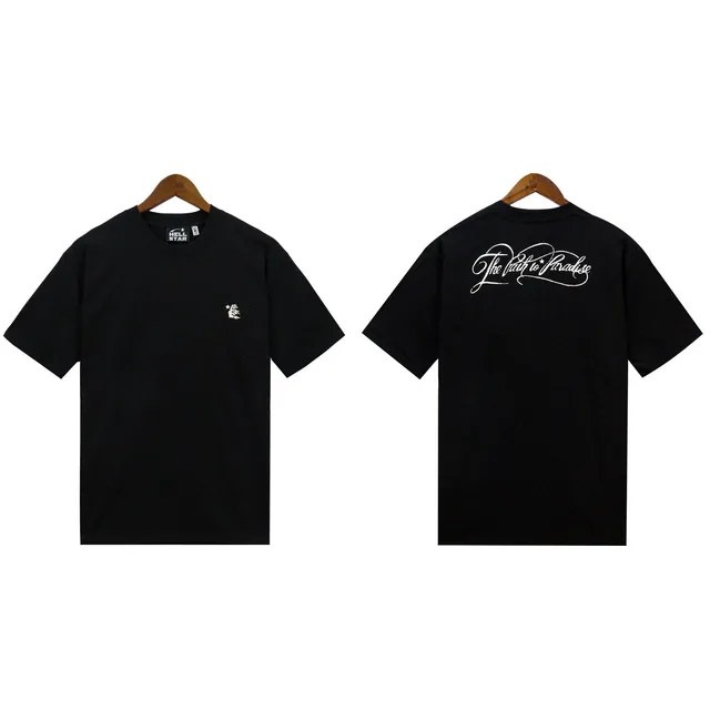 Hellstar The Path to Paradise Tee Black with White Script