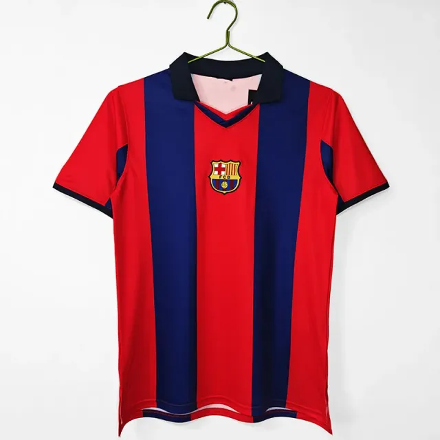 FC Barcelona Home Jersey Vertical Stripes