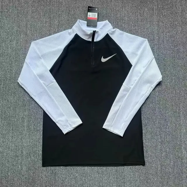 Nike Therma-FIT Quarter-Zip Black/White