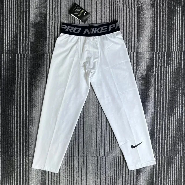 Nike Pro Compression Tights White