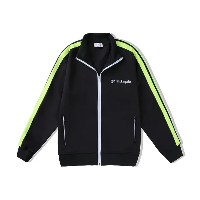 Palm Angels Track Jacket Neon Stripe
