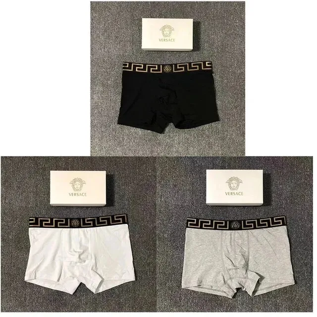 VERSACE 白+黑+灰 礼盒装