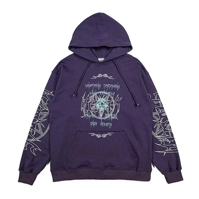 Vetements hoodies sweatshirts Pentagram Print