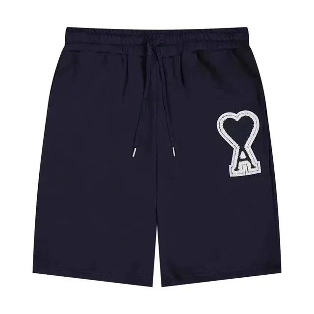 Amiri Heart Logo Shorts Embroidered Heart A