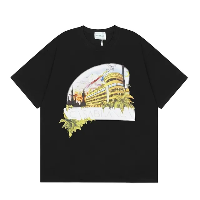 Casablanca Graphic Tee Istanbul Print