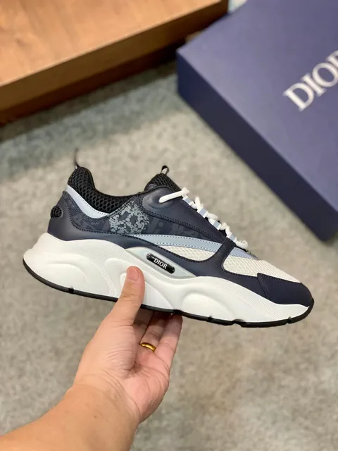 Dior B22 Navy Grey White