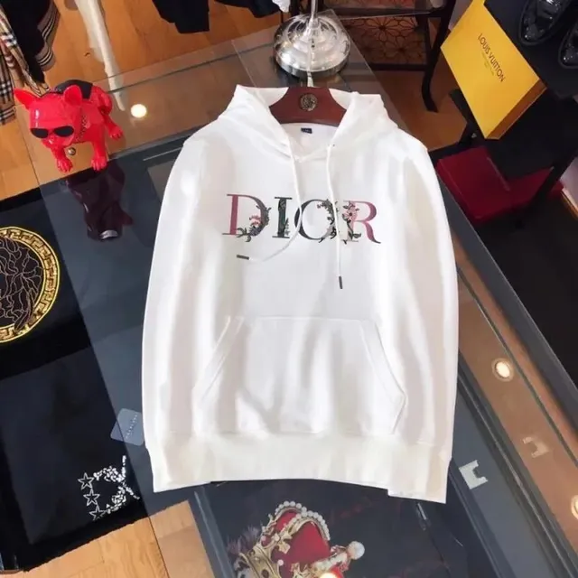 Hoodie Floral DIOR Logo