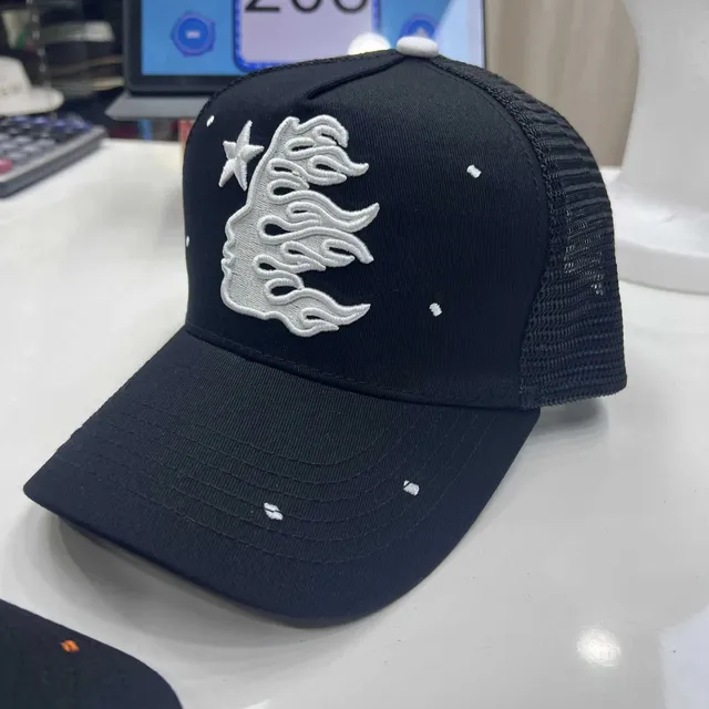 Hellstar Trucker Cap Flame Star Embroidery