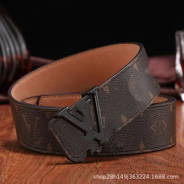 Louis Vuitton Monogram Belt LV Logo