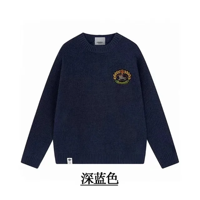 Burberry Knit Sweater Embroidered Crest