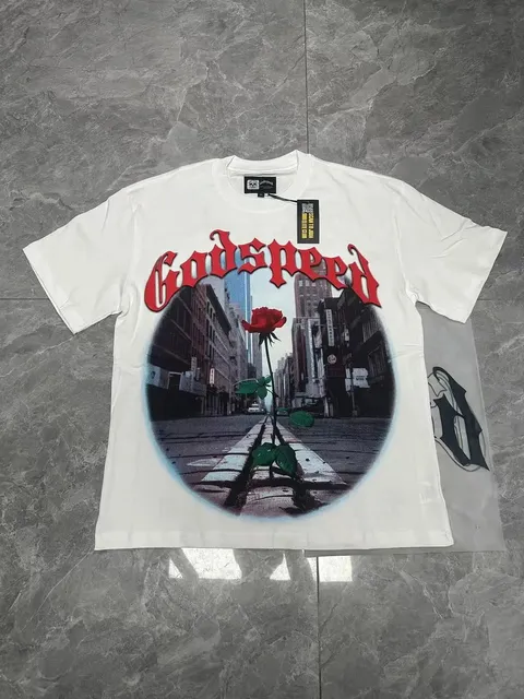 Godspeed Graphic Tee Rose City Print