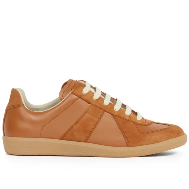 Maison Margiela Future Sneaker Cognac Suede