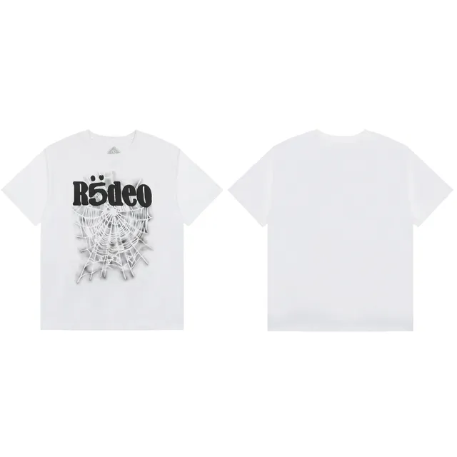Sp5der Graphic Tee Spiderweb Print