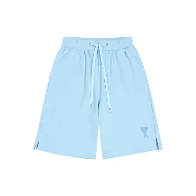 Amiri Cotton Terry Shorts Heart Logo