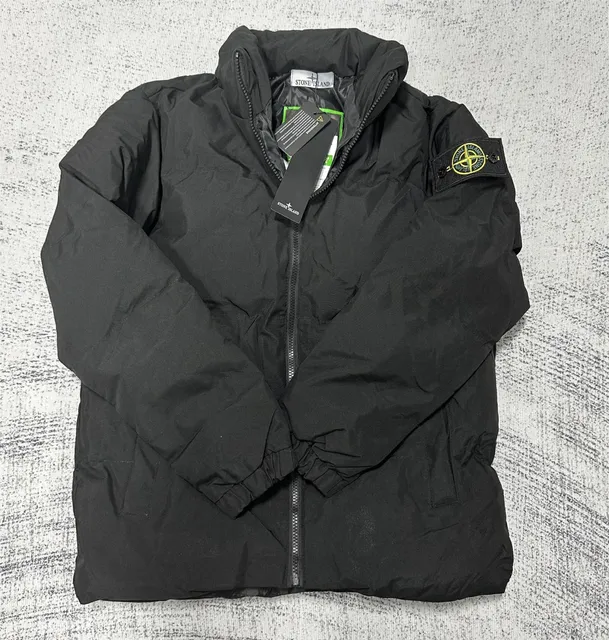 Stone Island Goggle Jacket Black