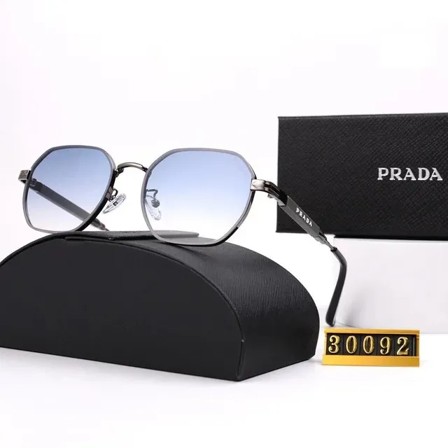 Prada Sunglasses Octagonal Gradient Lens