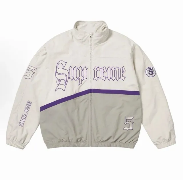 Supreme Windbreaker Jacket Gothic Logo