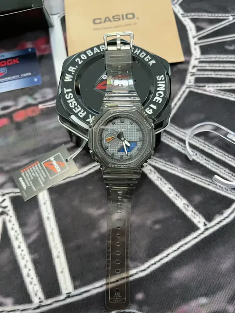 Casio G-Shock GA-2100 Transparent Case & Band