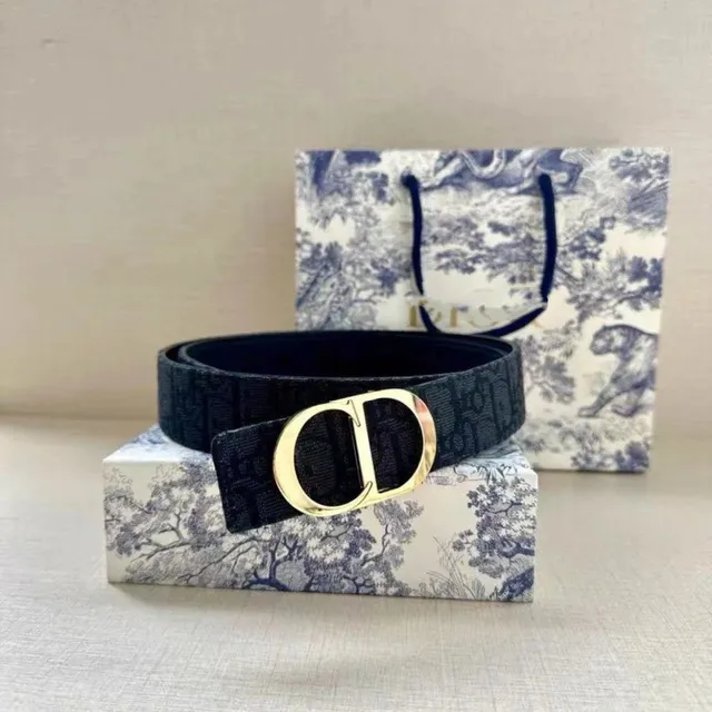 Dior CD Belt Oblique Print