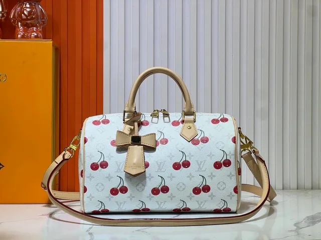 Louis Vuitton Speedy Cherry Print