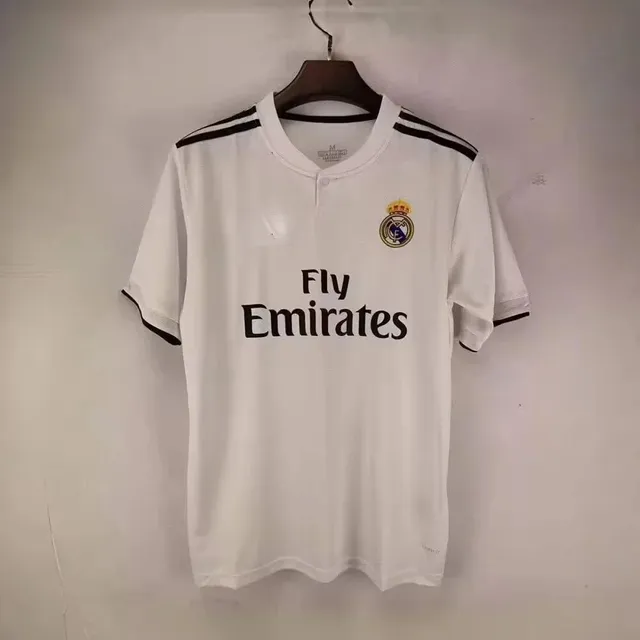 Adidas Real Madrid Home Jersey Fly Emirates