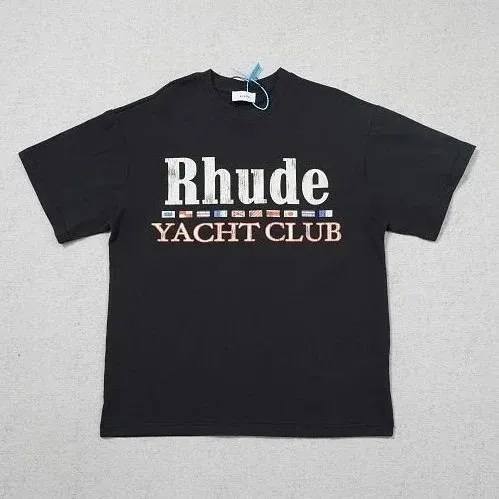 Rhude Yacht Club Tee Flag Print